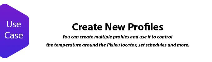 Pixieu create new profiles