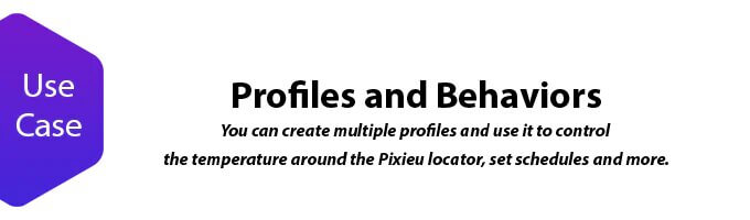 Pixieu profile behaviors